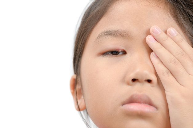 Child with Stye