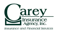 Carey Insurance Agency, Inc. logo in dark green with “Insurance and Financial Services” text
