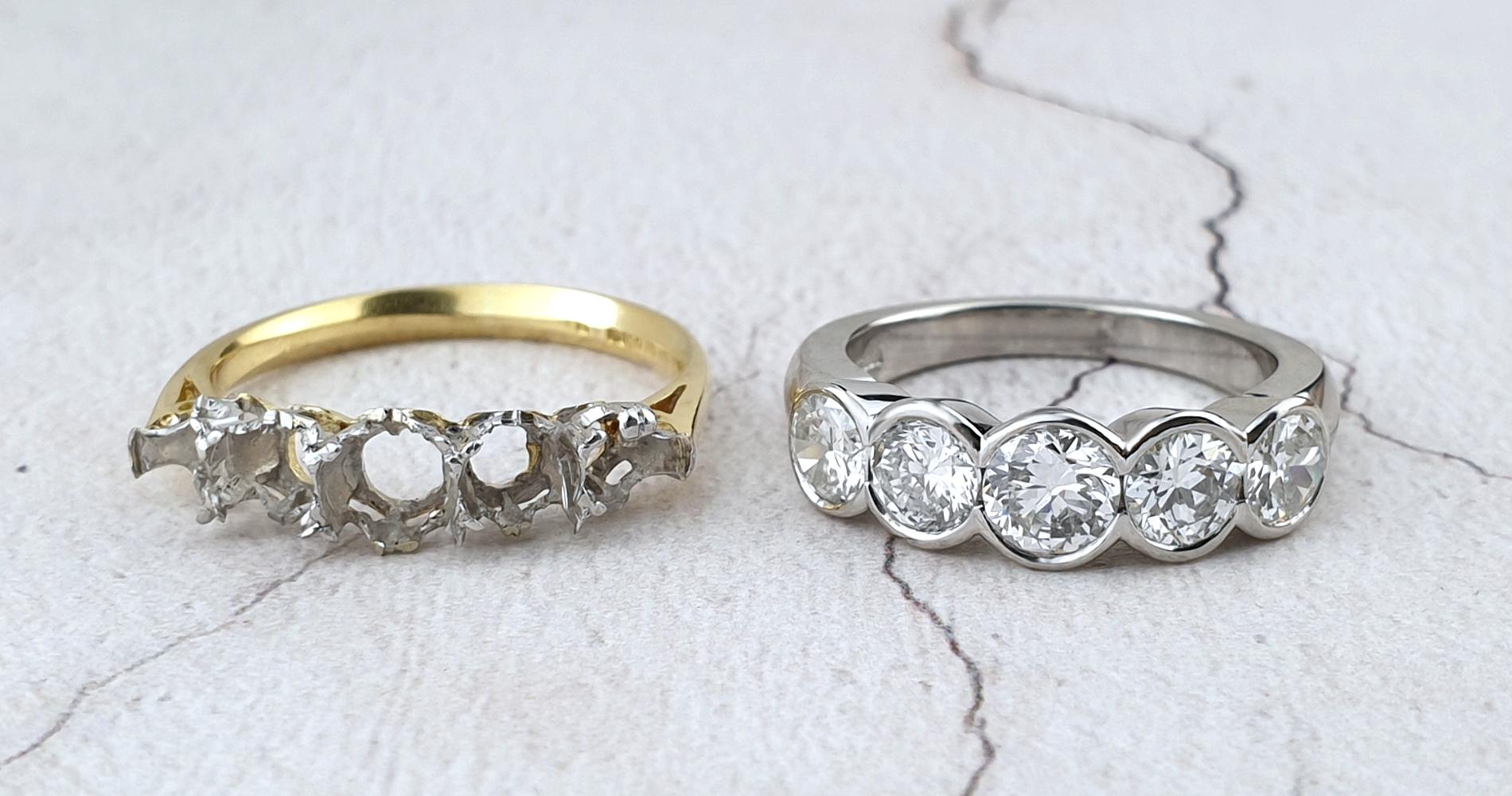 diamond ring remodelled