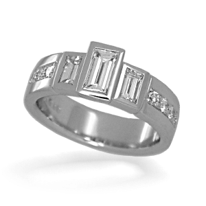 Unique handmade engagement rings