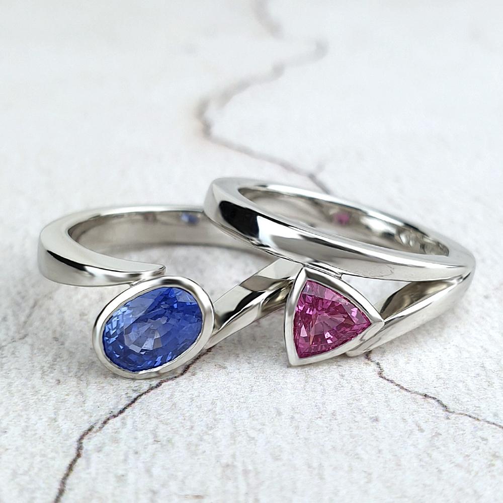 Unique Sapphire Engagement Rings