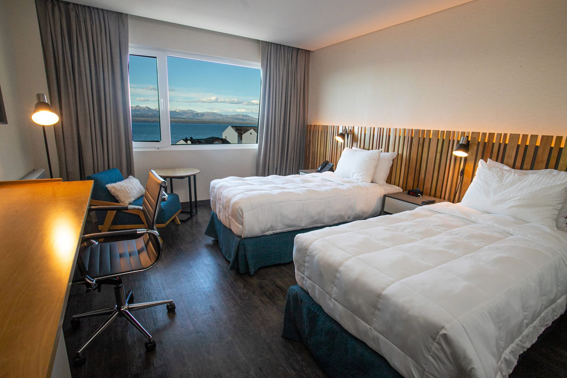 Imagen habitación con dos camas