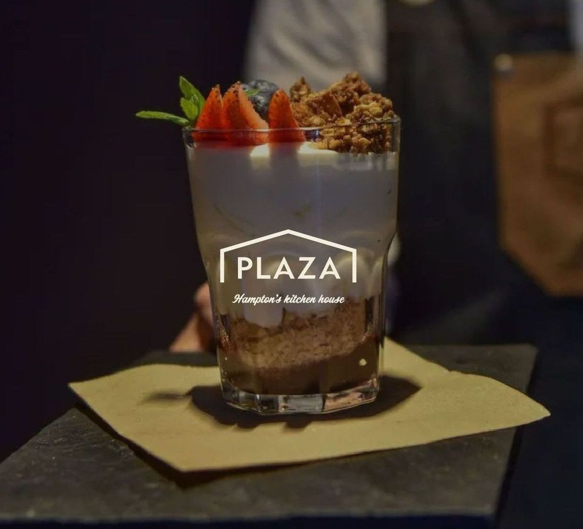 Imagen de un postre del restaurante Plaza Hampton's Kitchen House Imagen de un postre del restaurante Plaza Hampton's Kitchen House