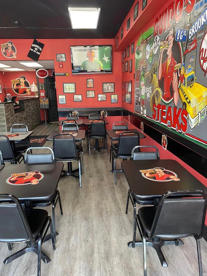 Guido's Steaks indoor store