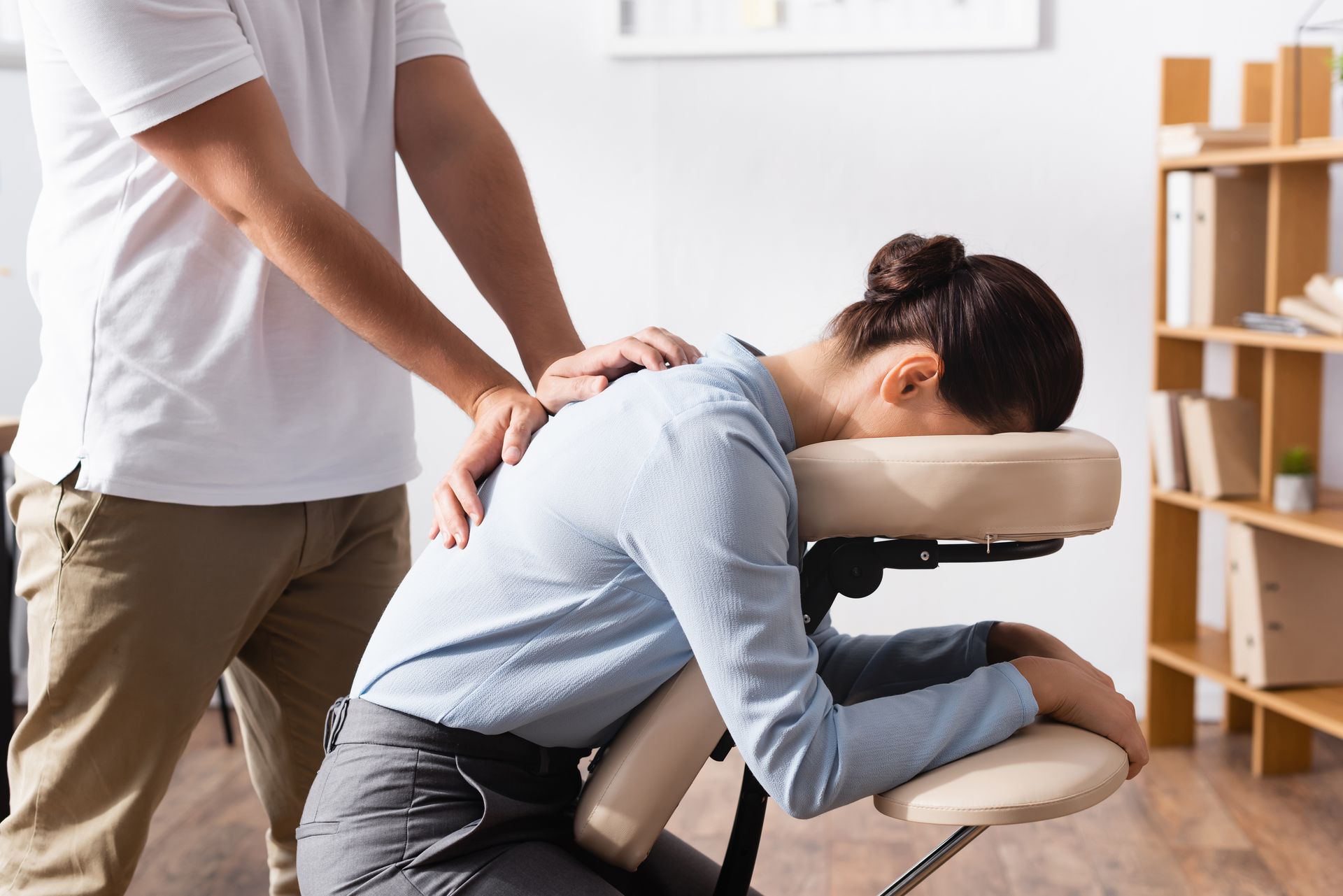 Office Chair Massage at Massage Today