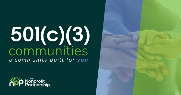 A graphic for The Nonprofit Partnership titled