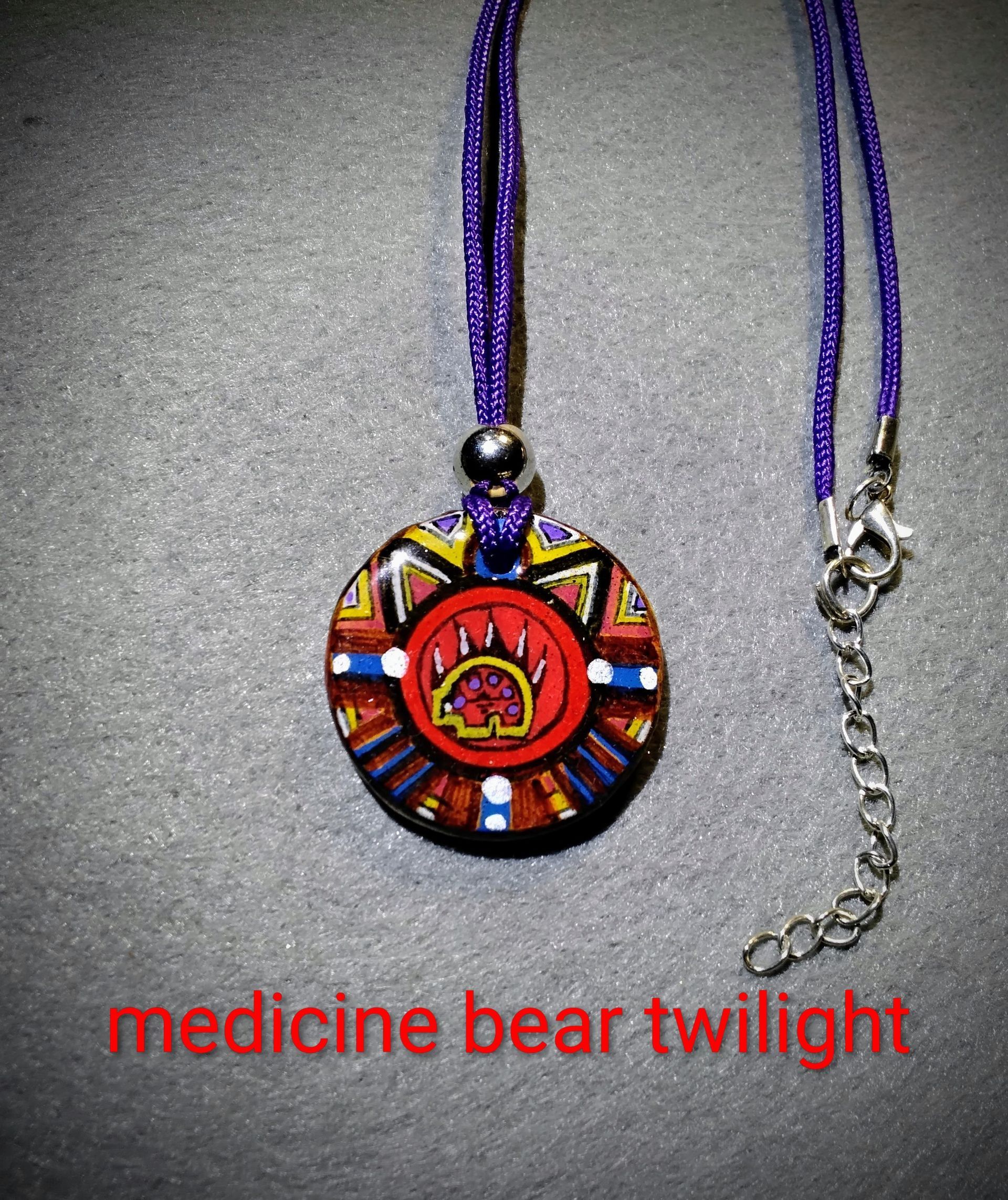 Medicine Bear twighlight necklace