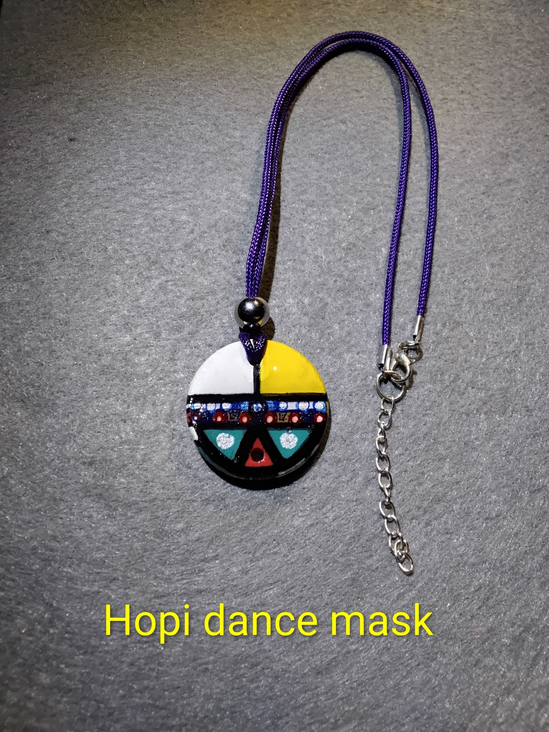Dance Mask necklace