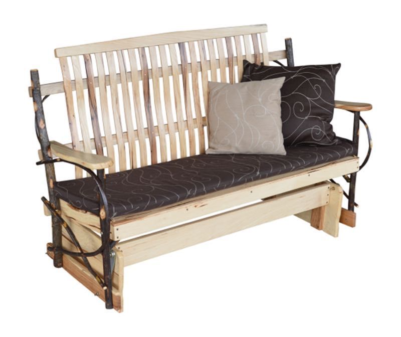 Glider Bench Hickory