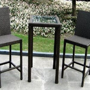 Chocolate Bistro Set