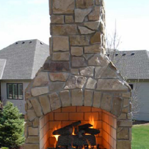 Outdoor Fireplace