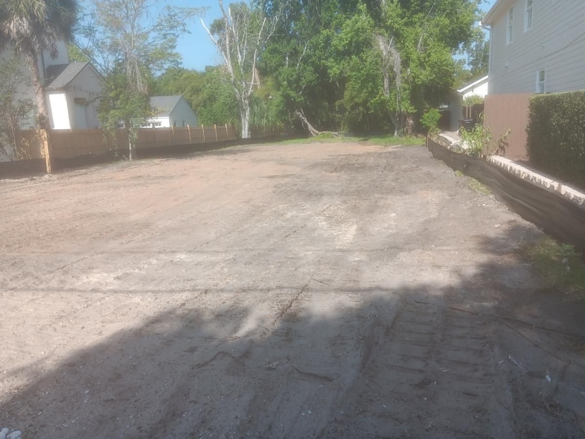 before pool demo