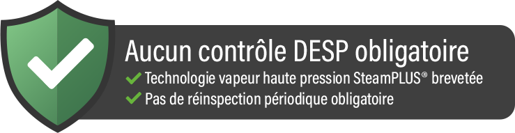 Aucun contrôle DESP obligatoire unite haute pression TP 200/21