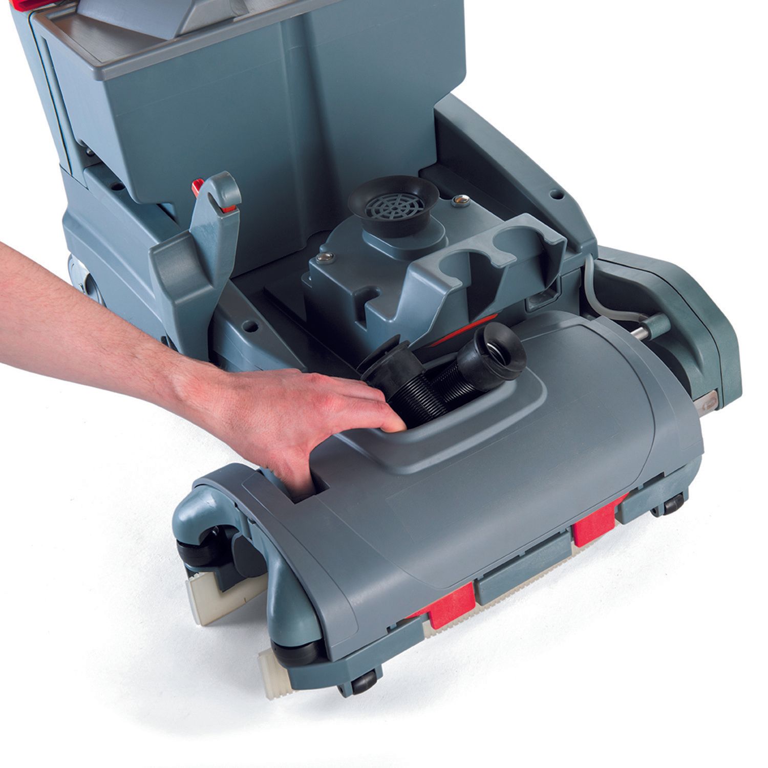 Meclean autolaveuse à batterie ROTOSCRUB supprimer les détails de la tête de brosse