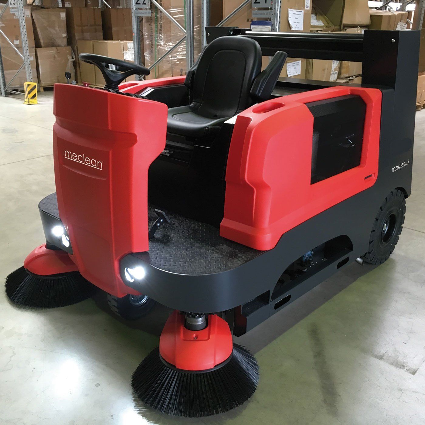 Meclean industriel balayeuse à moteur à essence 1800LPG CAB