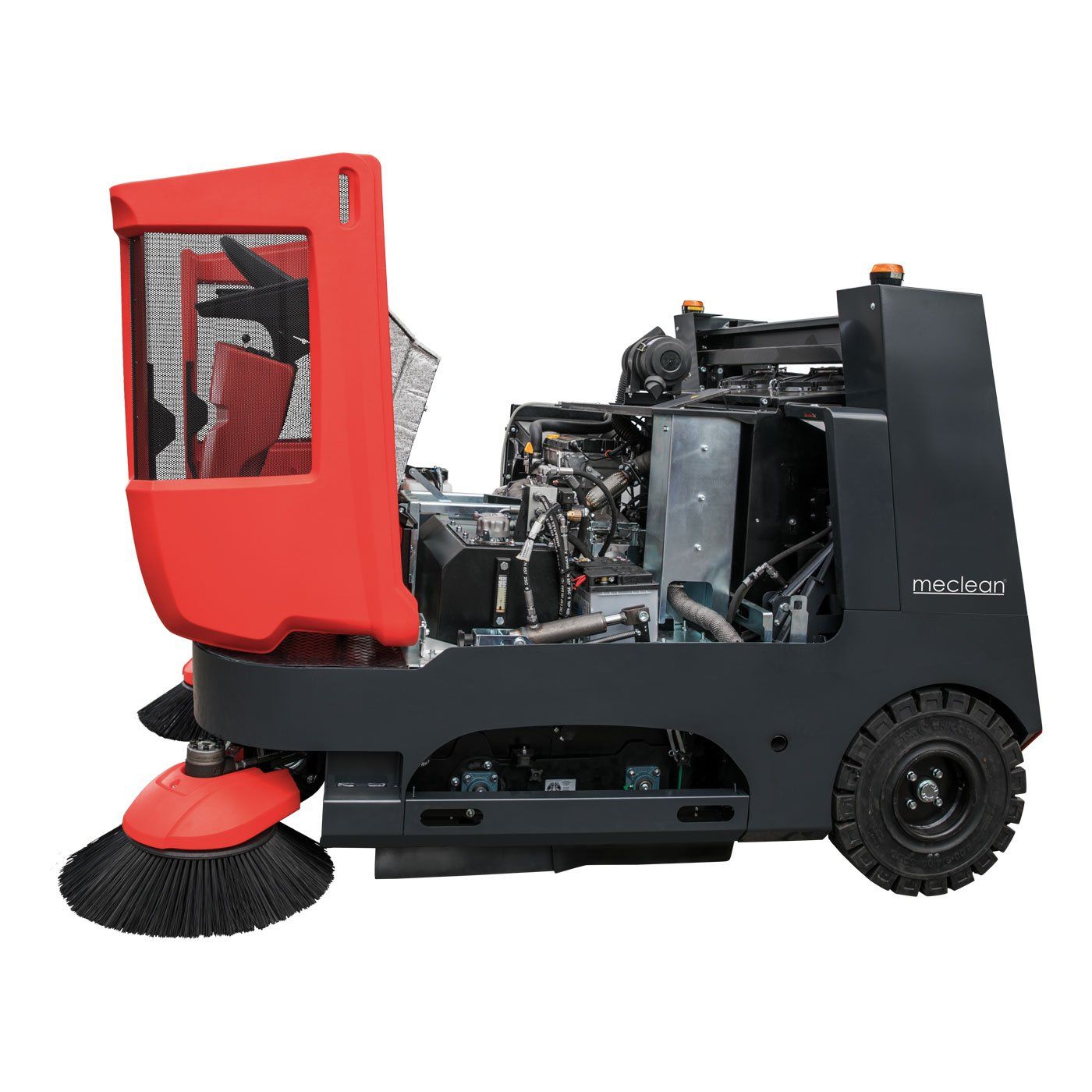 Meclean industriel balayeuse à moteur à essence 1800LPG CAB