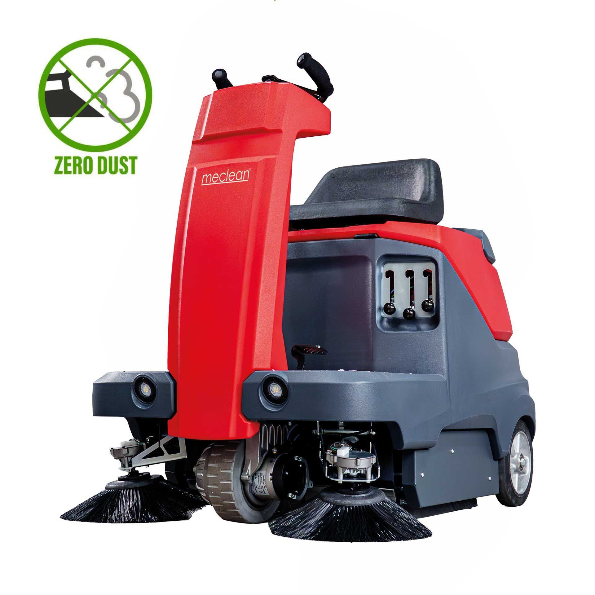 Meclean balayeuse autoportée entraînement par batterie professionnelle BUSTER 1050 Basic