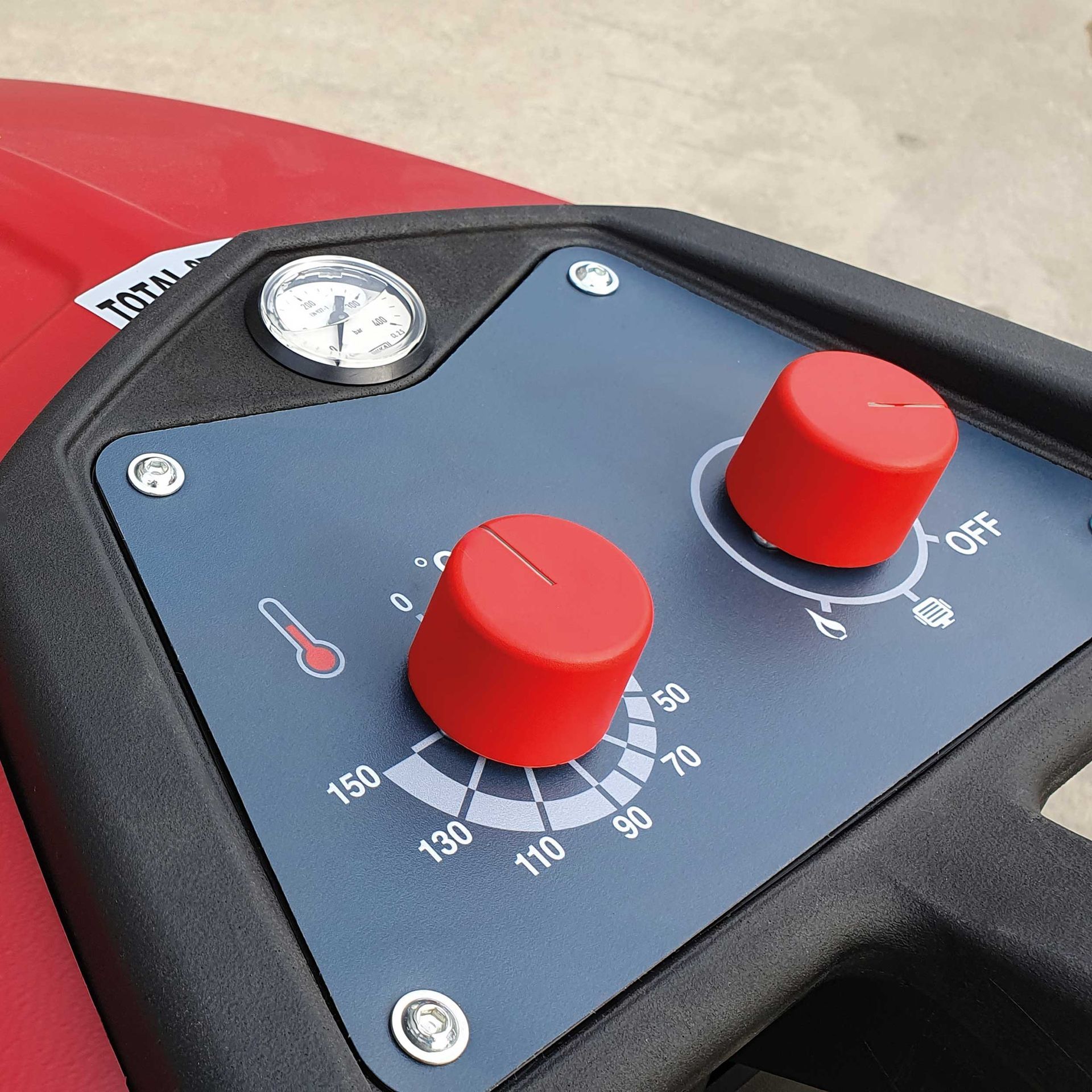 Meclean professionnel nettoyeur haute pression a eau chaude SERIE TX 160/15 panneau de controle