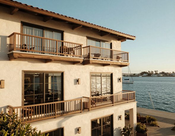 Harborview Hotel exterior, San Diego