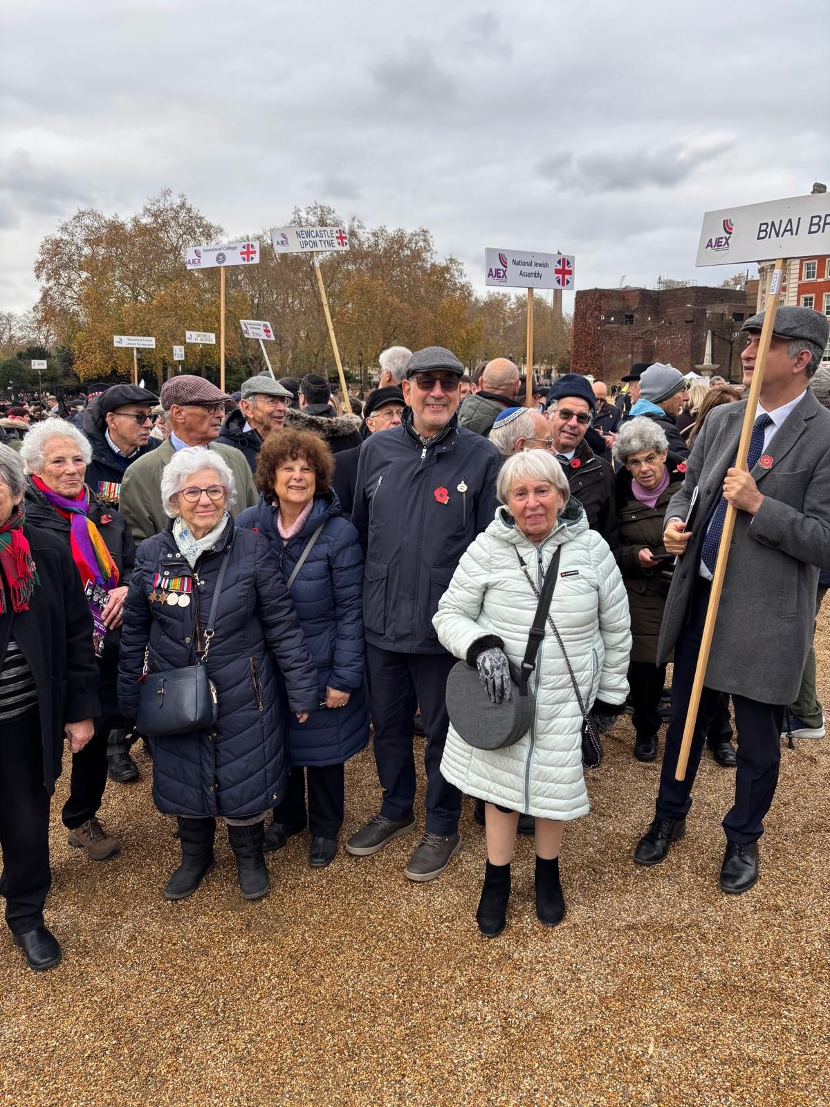 BBUK participated in the AJEX parade on 16 November 2025