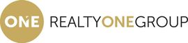 One Realty One Group logo with gold circle and gray text