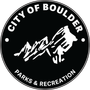 City of Boulder Parks and Recreation logo with mountains