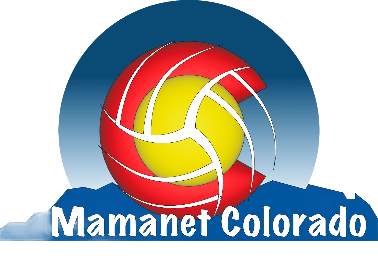 Logo for Mamanet Colorado: Red 