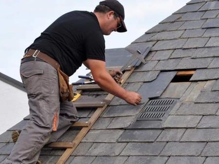 wind damaged roof