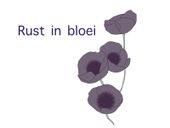 Logo rust in bloei
