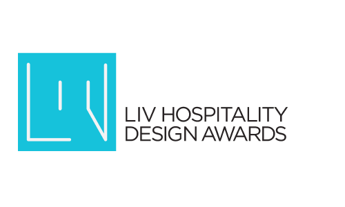 Logo per i LIV Hospitality Design Awards, caratterizzato da una 