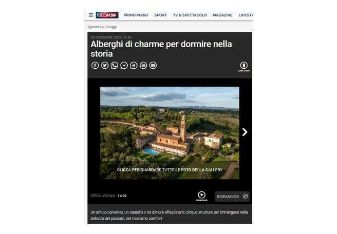 Webpage headline 