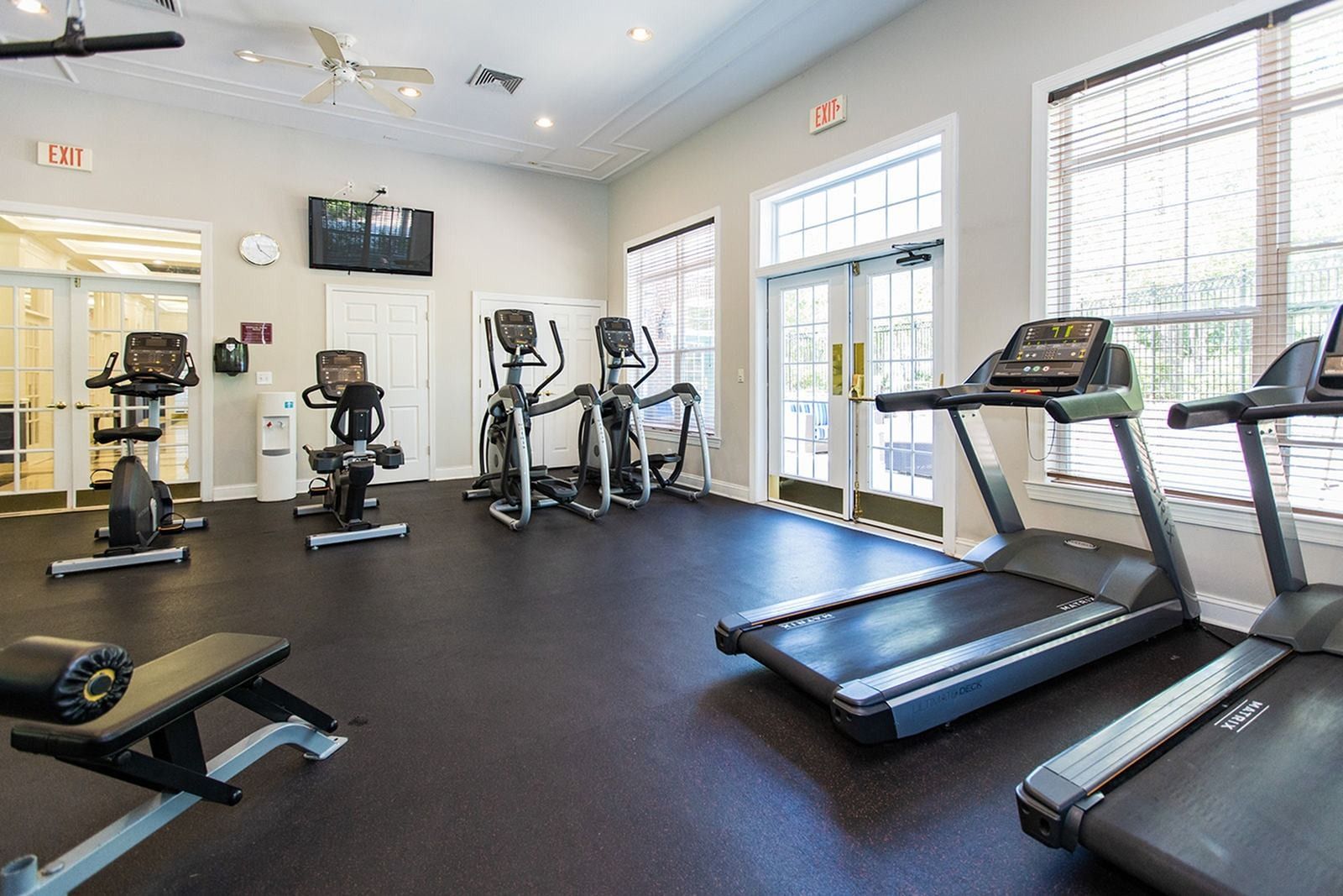 Finess center at Park Station Apartments.