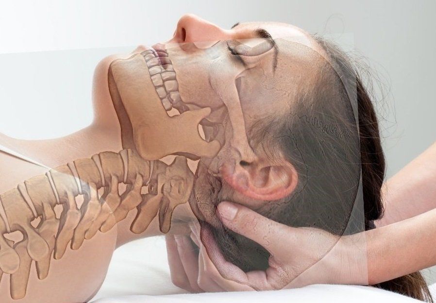Osteopathy treatment for neck pain