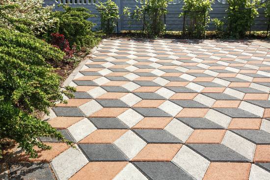 Colored Concrete Driveway Denver