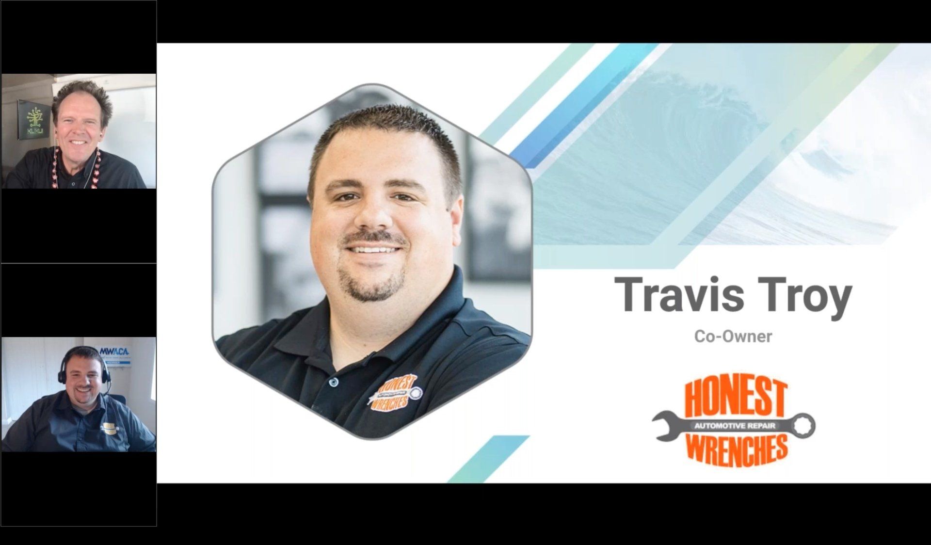 Travis troy is a co-owner of honest wrenches