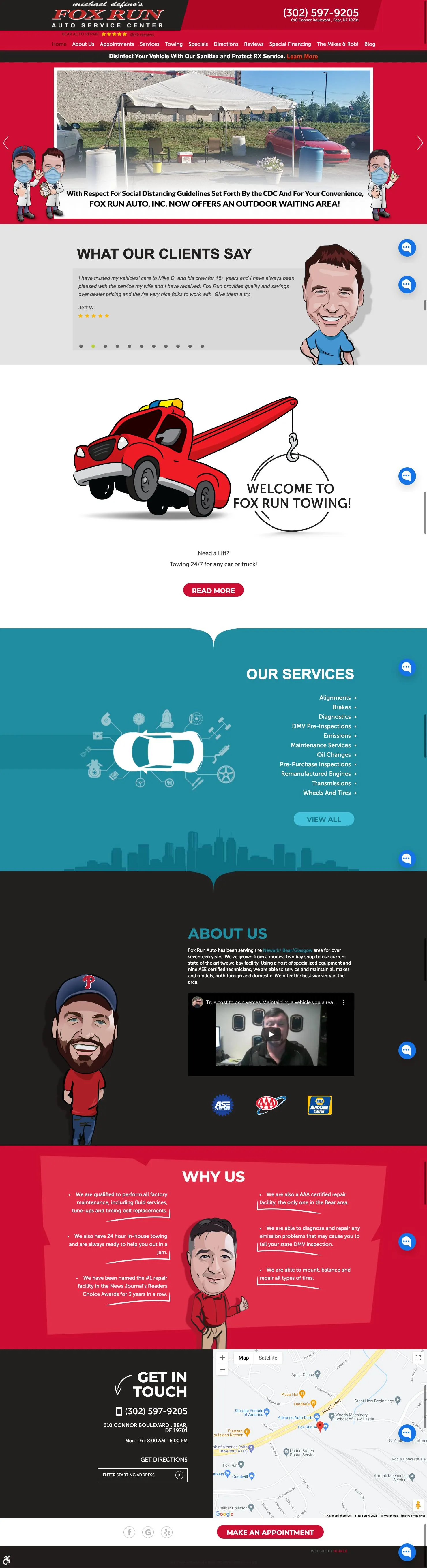 Collage of colorful event posters and cartoon graphics with red, blue, and black themes
