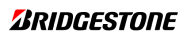 The bridgestone logo is black and red on a white background.