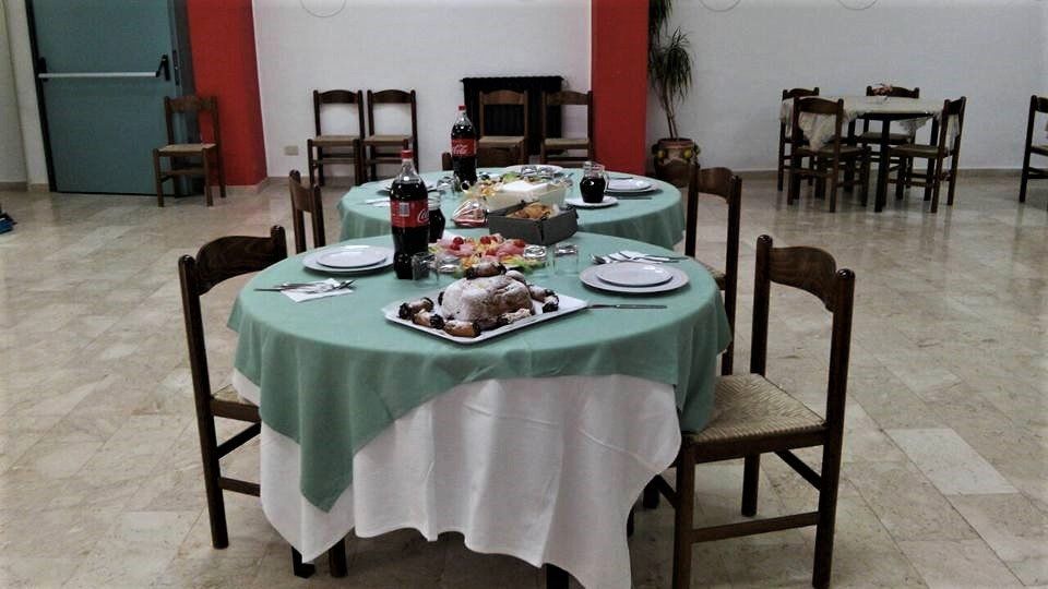 cucina interna alla casa di riposo
