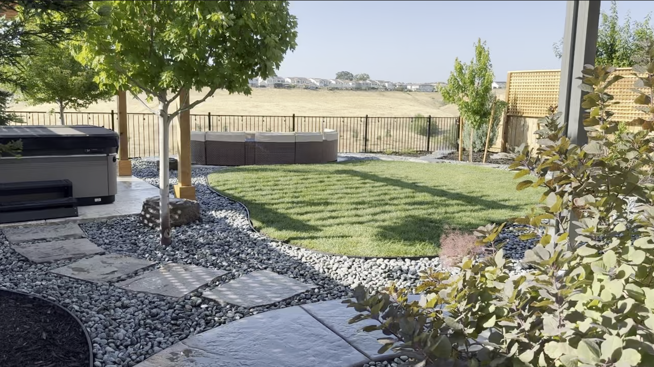 Custom Redwood Pergola & Privacy Retreat in Rocklin, CA