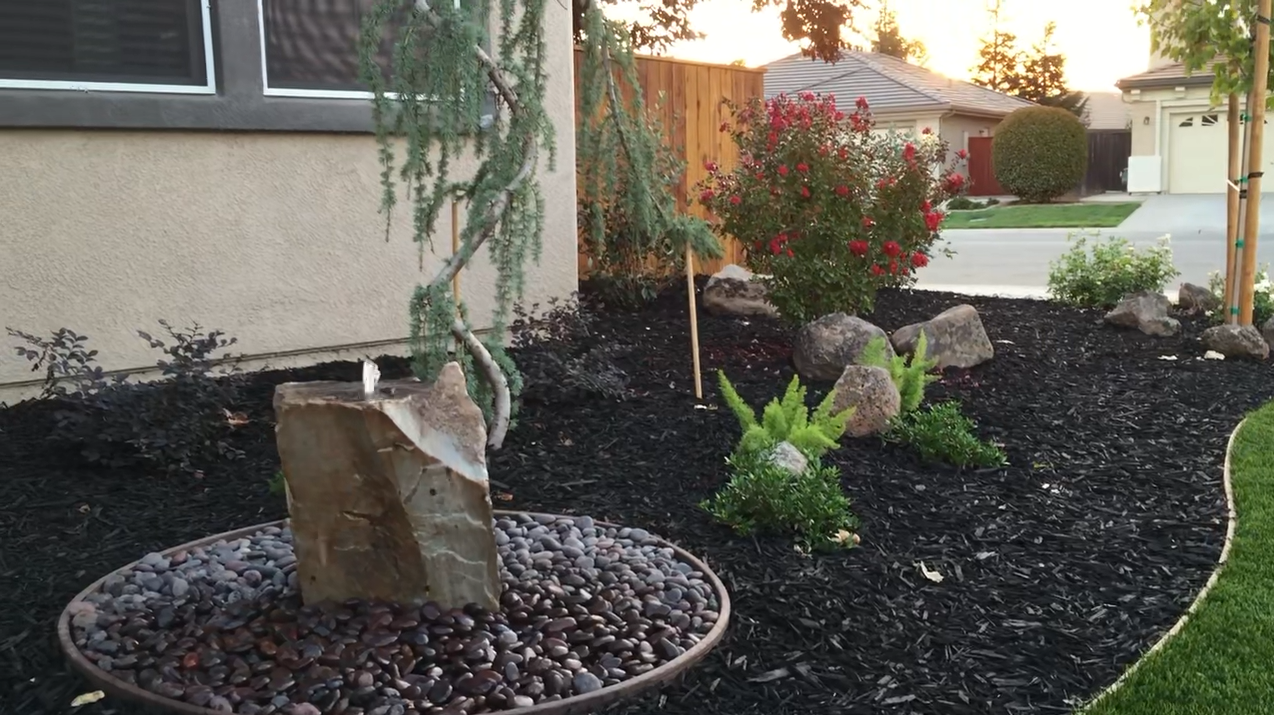 Elevating curb appeal with full-scope design, premium turf, and custom water features in Rocklin, CA.