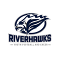 Logo for Riverhawks Youth Football and Cheer