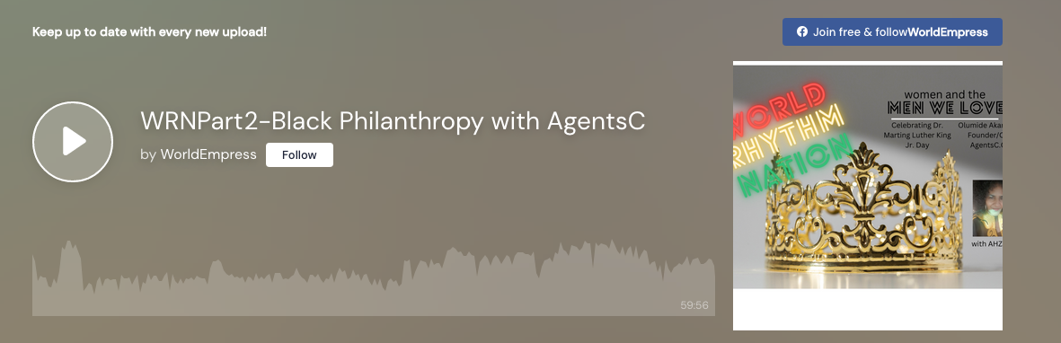 WRN Part 2 - Black Philanthropy with AgentsC