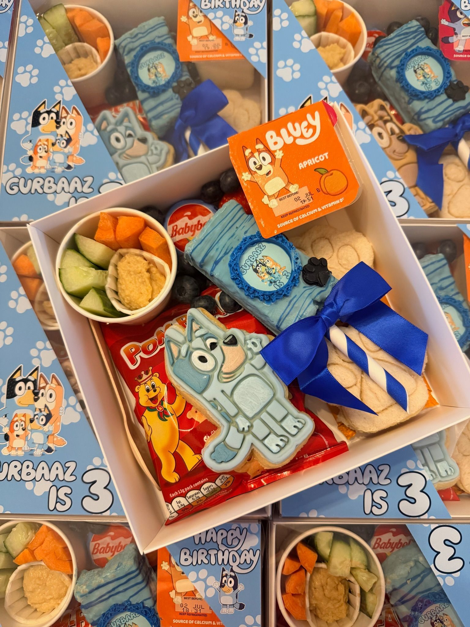 Kids party grazing box styled setup