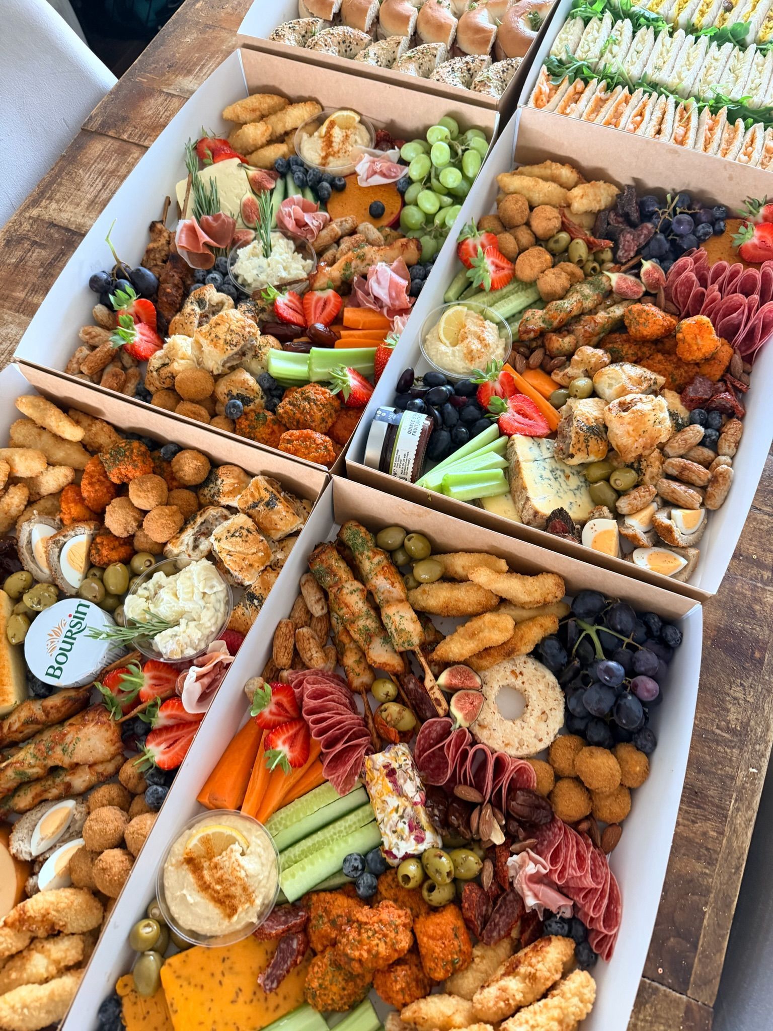 DIY graze box styled setup