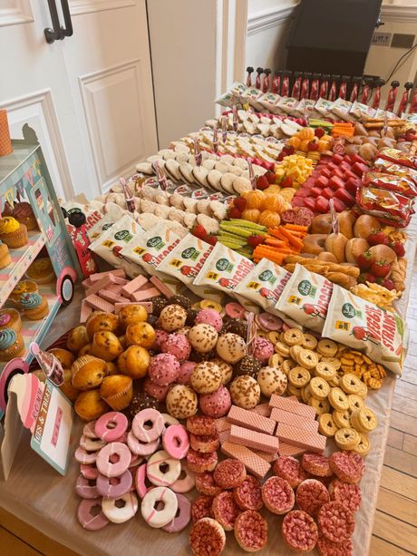 Grazing table sweet and savoury spread