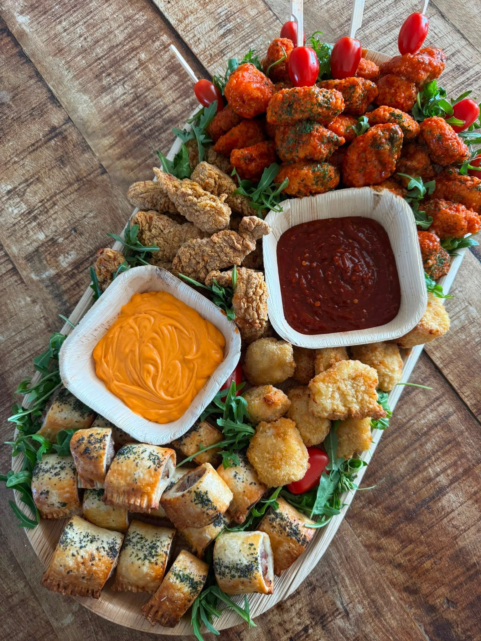 Chicken savoury platter