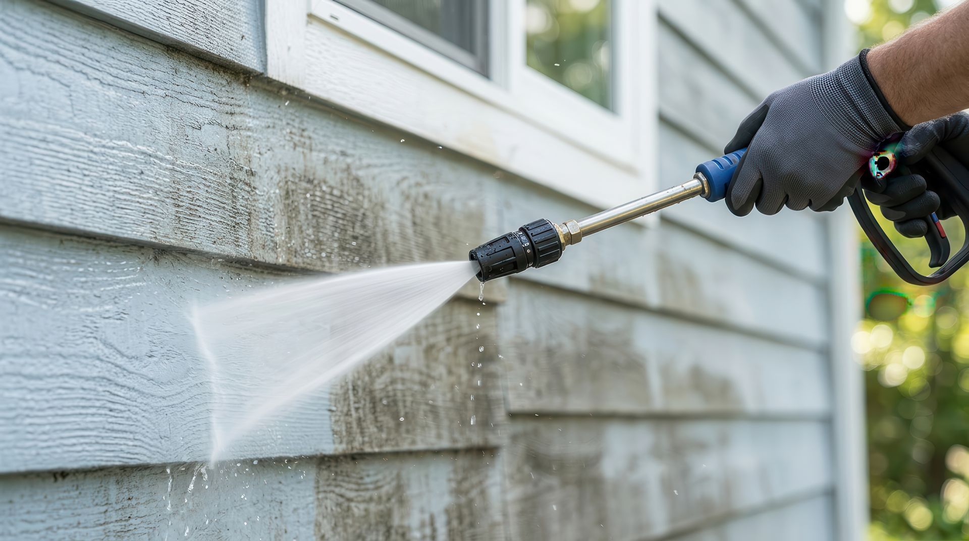 Power Washing Siding