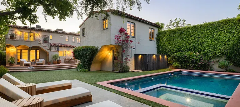 Los Angeles homeowner reviewing homeowners insurance policy and coverage options