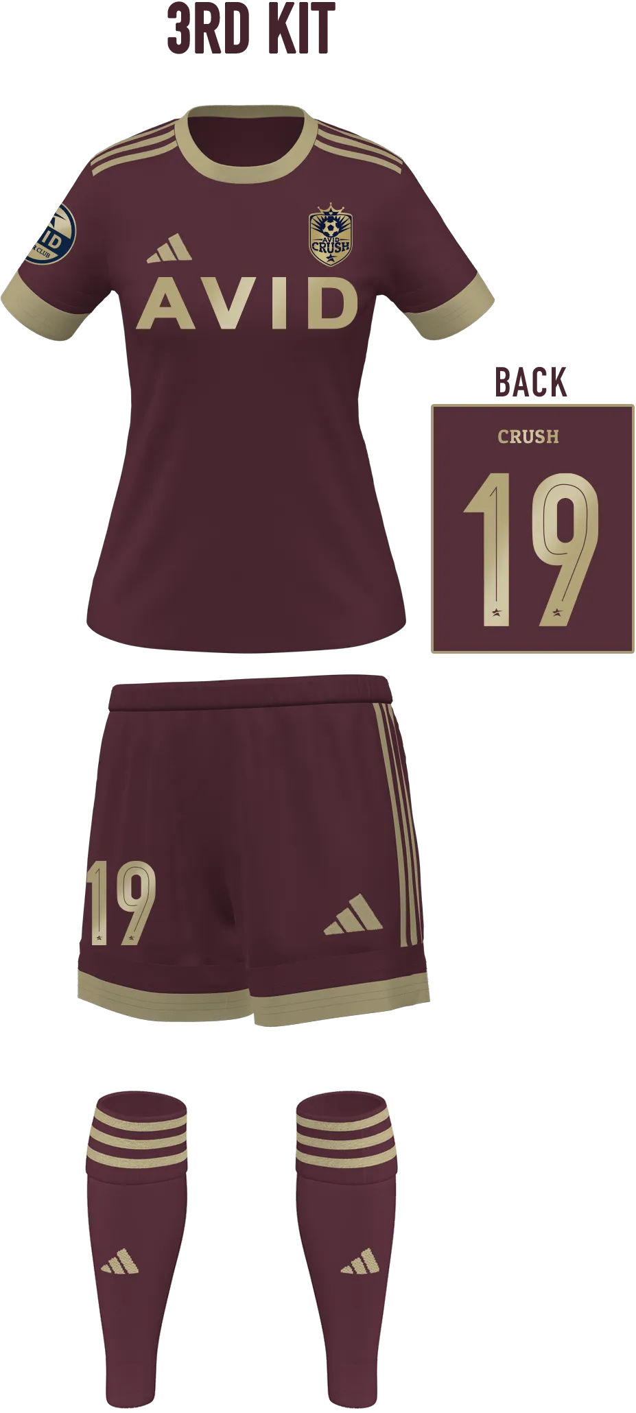 Uniforms Burgundy