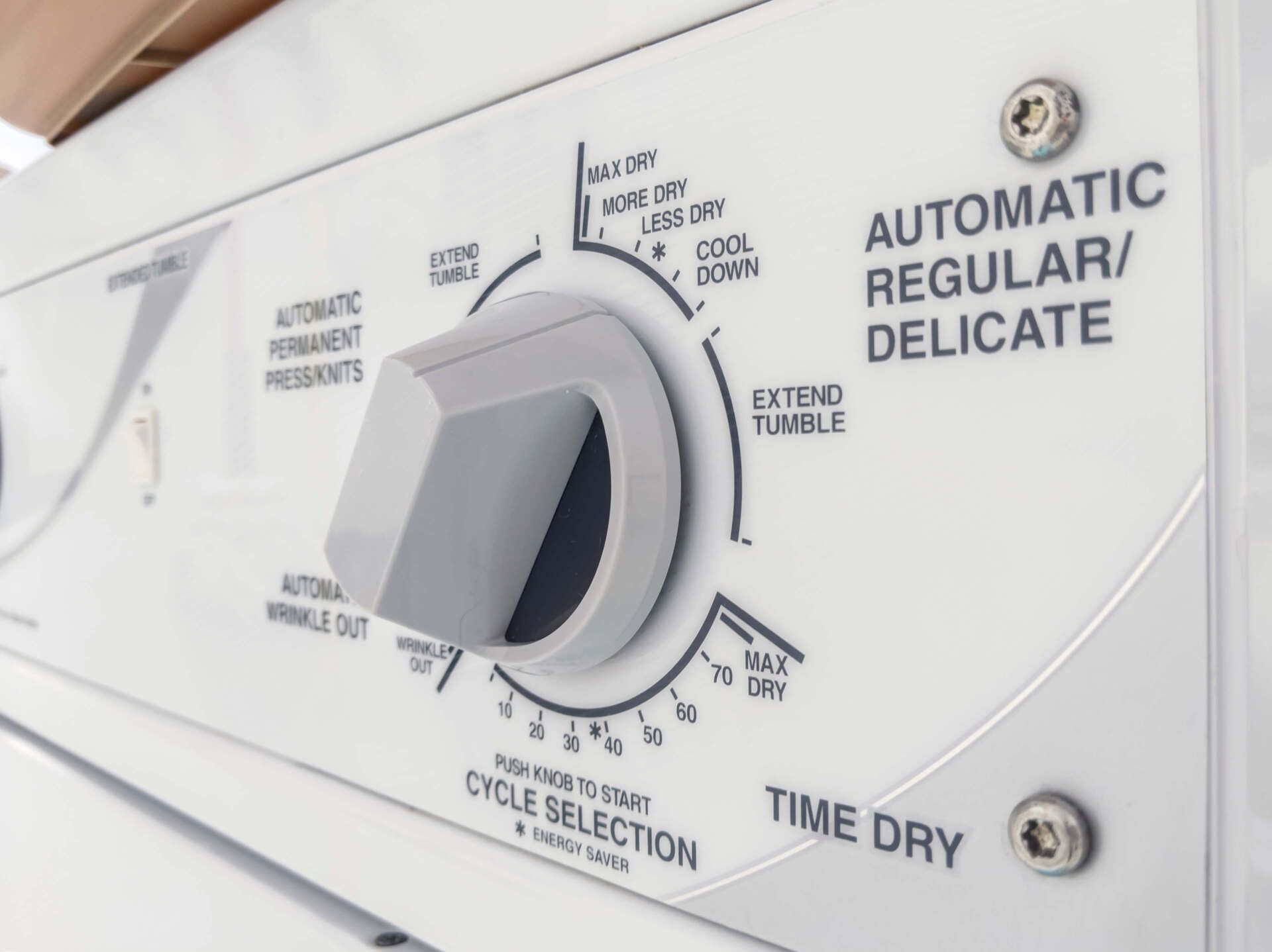 Dryer Control Panel — Rye Brook, NY — Rye Ridge Cleaners Dryer Control Panel — Rye Brook, NY — Rye Ridge Cleaners